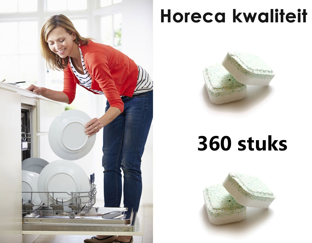Click to Buy - 360 stuks professionele vaatwastabletten Click to Buy - 360 stuks professionele vaatwastabletten