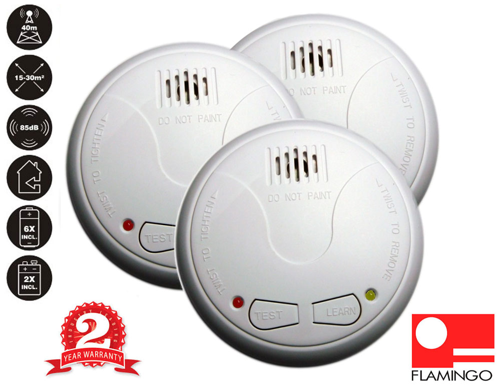Click to Buy - 3-pack Koppelbare Rookmelders Click to Buy - 3-pack Koppelbare Rookmelders
