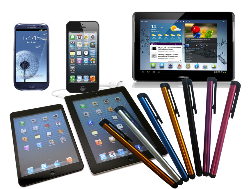 Click to Buy - 3x Stylus Pen Voor Touchscreens Click to Buy - 3x Stylus Pen Voor Touchscreens