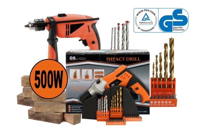 Click to Buy - 500w GS (Klop-)Boormachine Click to Buy - 500w GS (Klop-)Boormachine