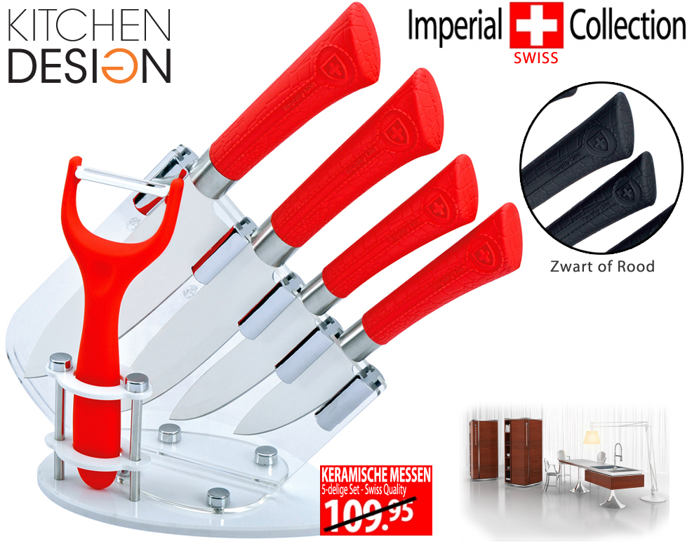 Click to Buy - 5-delige Keramische Messenset 2014 Model Click to Buy - 5-delige Keramische Messenset 2014 Model