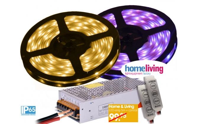 Click to Buy - 5m Outdoor LED with Control Unit
