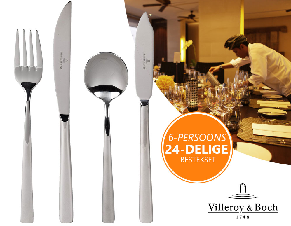 Click to Buy - 6-persoons Villeroy en Boch Bestekset Click to Buy - 6-persoons Villeroy en Boch Bestekset