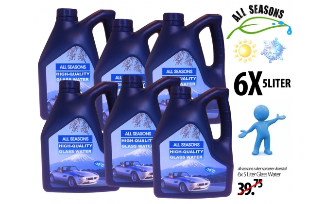 Click to Buy - 6x 5liter Ruitensproeiervloeistof