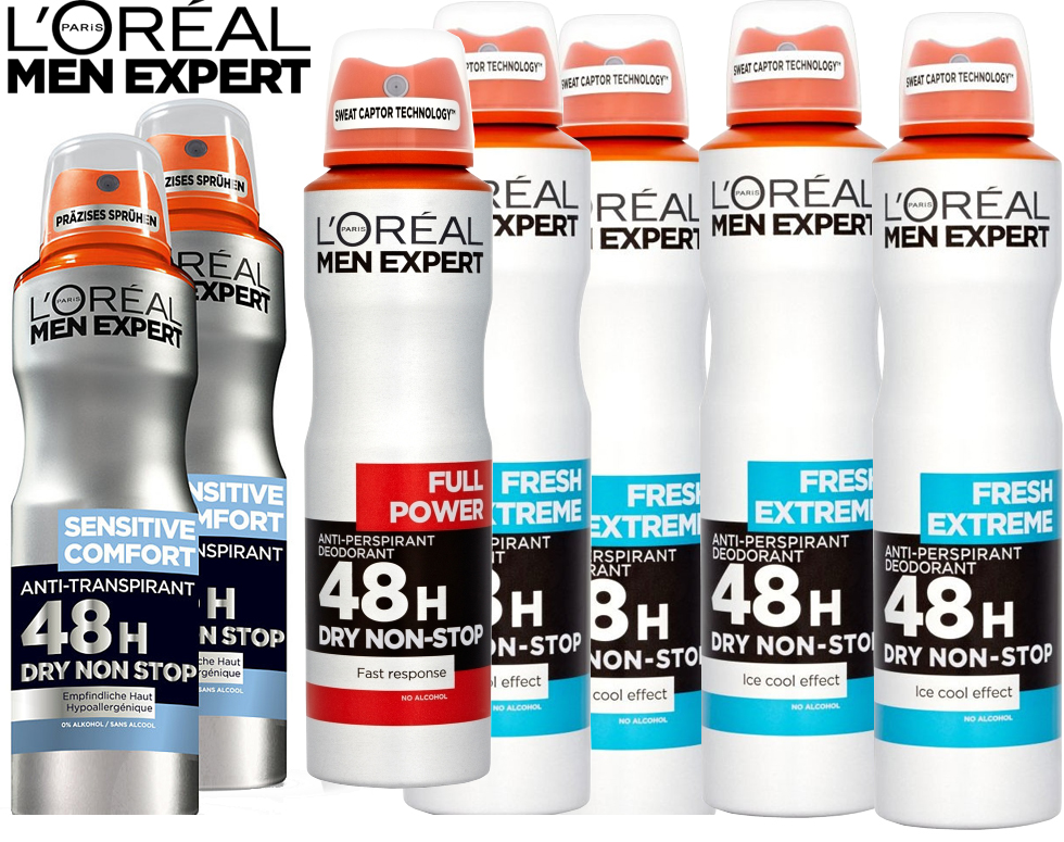 Click to Buy - 6x Loreal Men Expert Deo naar Keuze