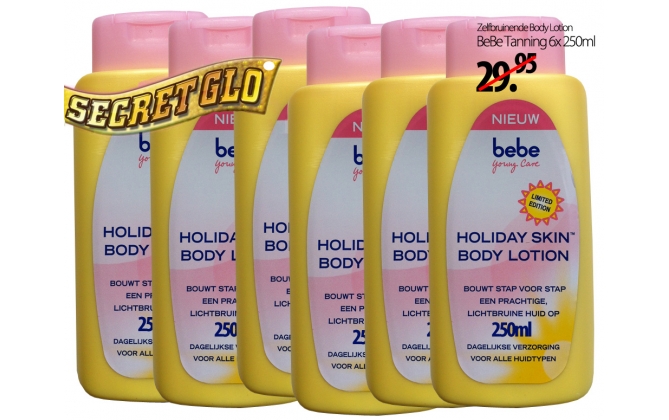 Click to Buy - 6x250ml Zelfbruinende Body Cream Click to Buy - 6x250ml Zelfbruinende Body Cream