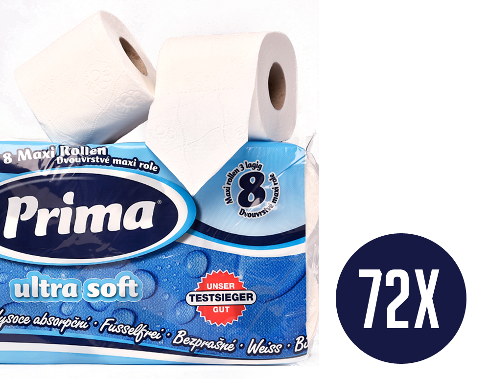 Click to Buy - 72 rollen 3-laags WC papier Click to Buy - 72 rollen 3-laags WC papier