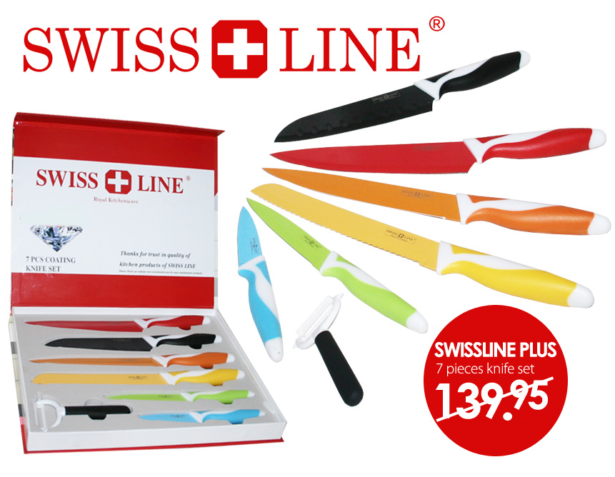 Click to Buy - 7-delige Swiss-Line Messenset Click to Buy - 7-delige Swiss-Line Messenset