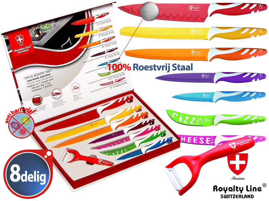 Click to Buy - 8-delige Royalty-Line Messenset