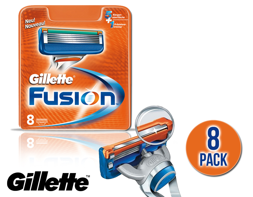Click to Buy - 8-Pack Originele Gillette Fusion Scheermesjes Click to Buy - 8-Pack Originele Gillette Fusion Scheermesjes