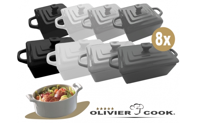 Click to Buy - 8x Stoofpannetjes Olivier Cook Click to Buy - 8x Stoofpannetjes Olivier Cook