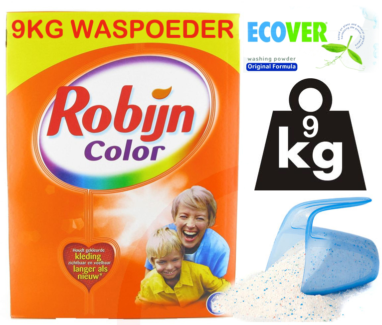Click to Buy - 9KG Robijn Color Waspoeder