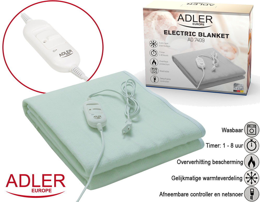 Click to Buy - Adler Elektrische Deken (150x80 cm) Click to Buy - Adler Elektrische Deken (150x80 cm)