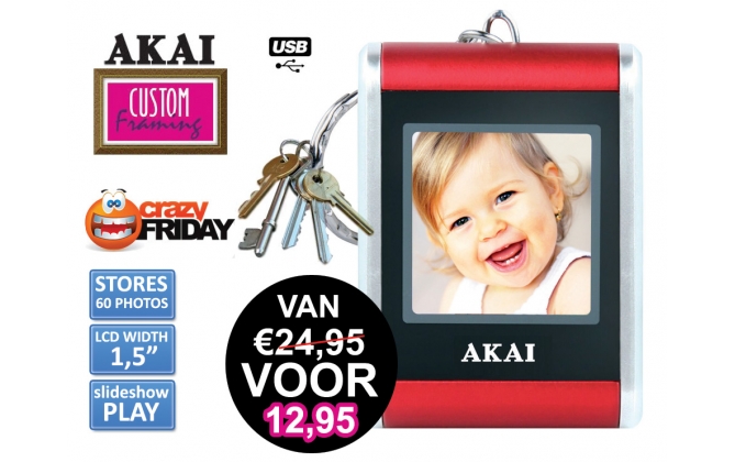 Click to Buy - AKAI Foto Frame (Gratis verzending!)