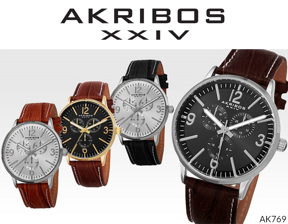 Click to Buy - Akribos XXIV AK769 Herenhorloge