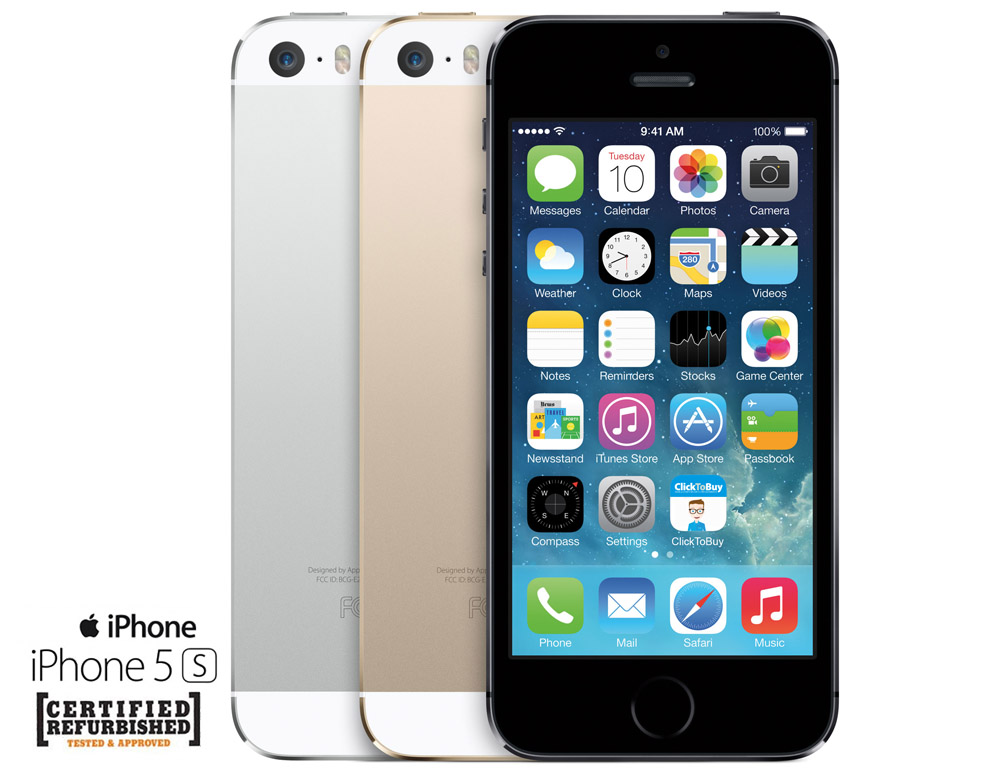 Click to Buy - Apple iPhone 5 of 5s (A-grade Refurbished)
