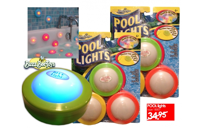 Click to Buy - Bath and Shower Lights (6 Stuks)