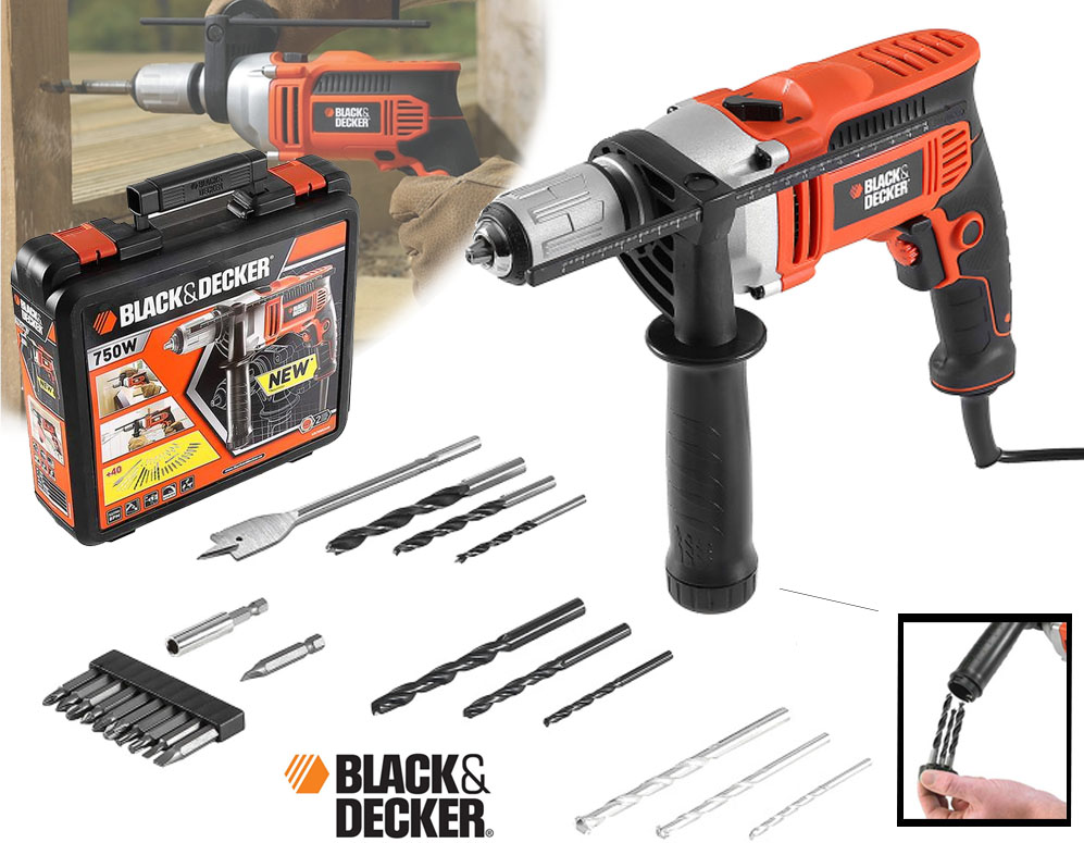 Click to Buy - Black and Decker 750W Klopboormachine