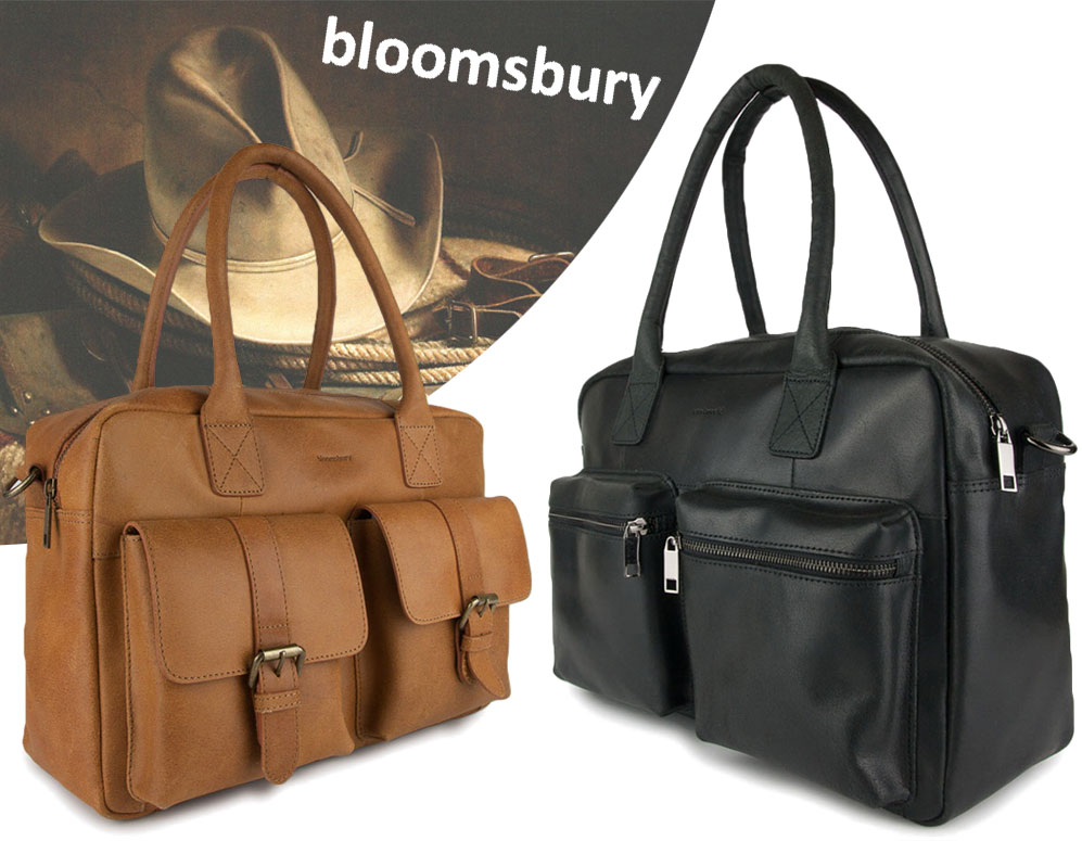 Click to Buy - Bloomsbury Lederen Western Bag - voor hem en haar