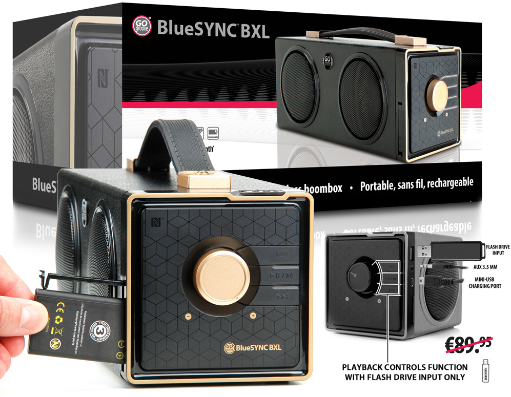Click to Buy - BlueSYNC BXL Portable Bluetooth Speaker