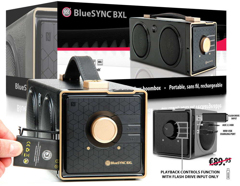 Click to Buy - BlueSYNC BXL Portable Bluetooth Speaker Click to Buy - BlueSYNC BXL Portable Bluetooth Speaker
