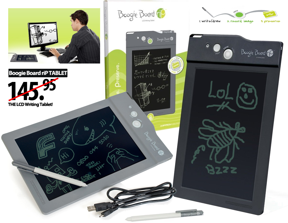Click to Buy - Boogie Board RIP - Digitaal Kladblok Click to Buy - Boogie Board RIP - Digitaal Kladblok