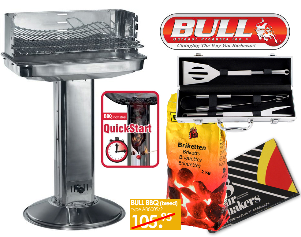Click to Buy - Bull BBQ Inox-Steel Breed Model (OP=OP!)