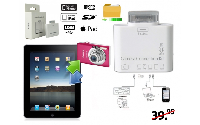 Click to Buy - Camera Connection Kit iPad