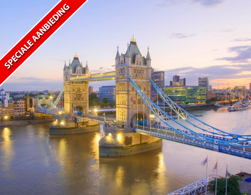 Click to Buy - Citytrip Londen Inclusief Busreis, Citytour en hele dag Londen