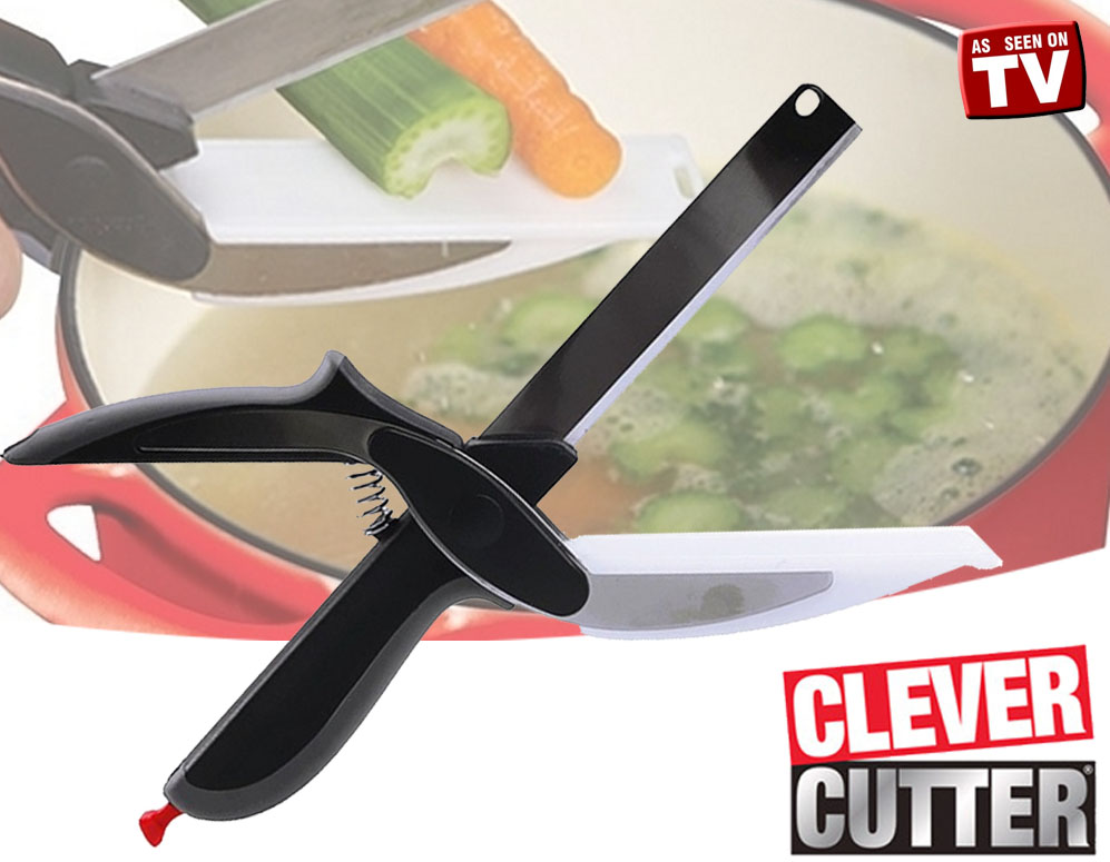 Click to Buy - Clever Cutter | 2-in-1 mes en snijplank Click to Buy - Clever Cutter | 2-in-1 mes en snijplank