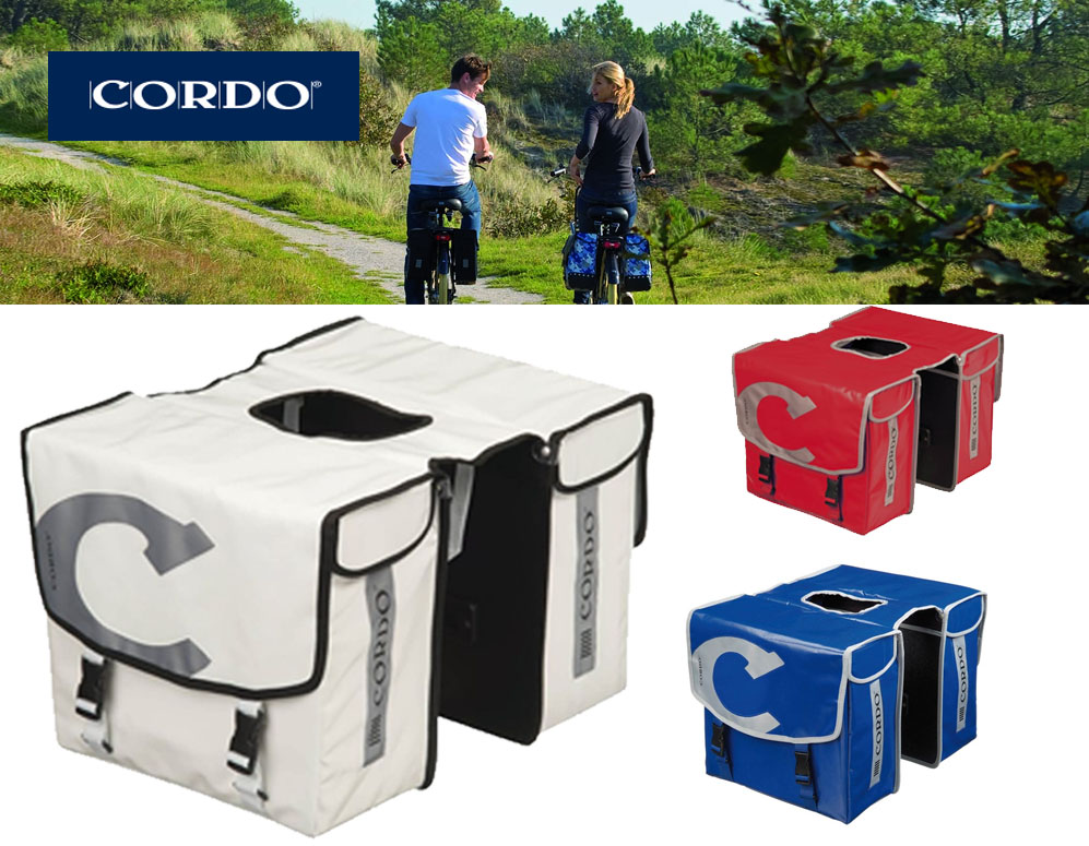 Click to Buy - Cordo Coyan Dubbele Fietstas 2x 17 L