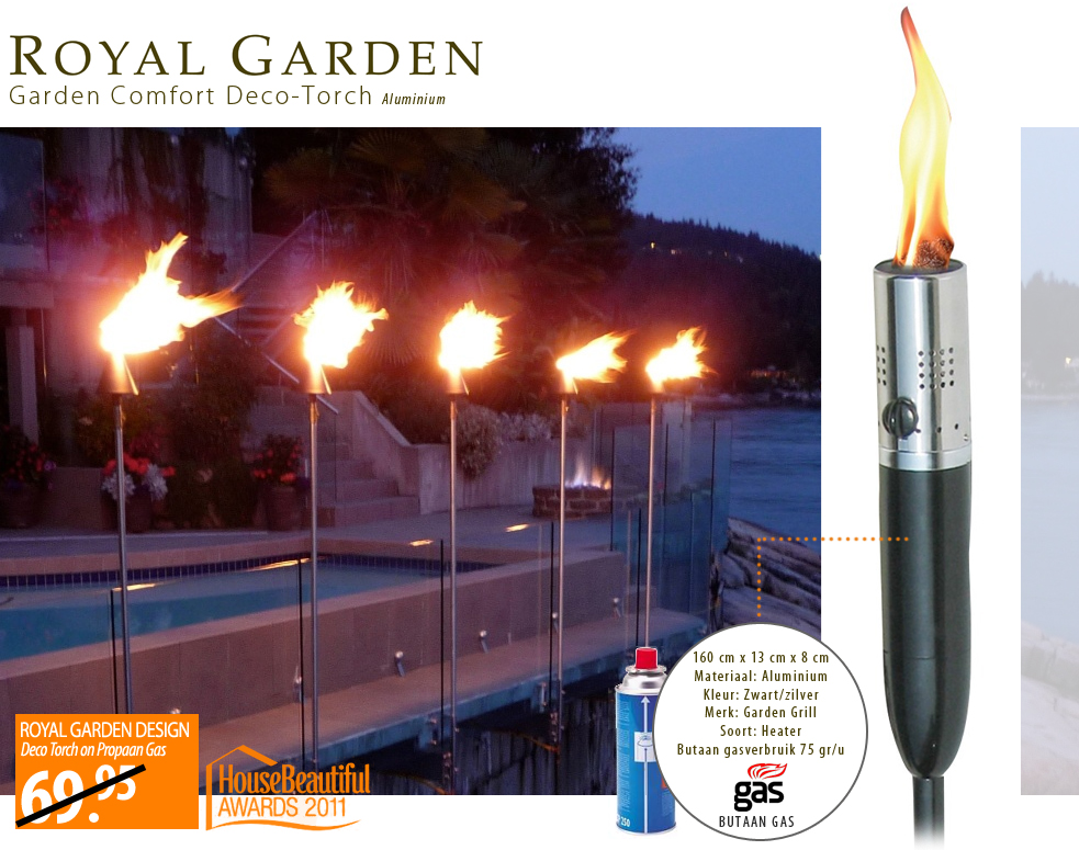 Click to Buy - DecoTorch Butaan Gas | ROYAL GARDEN Click to Buy - DecoTorch Butaan Gas | ROYAL GARDEN