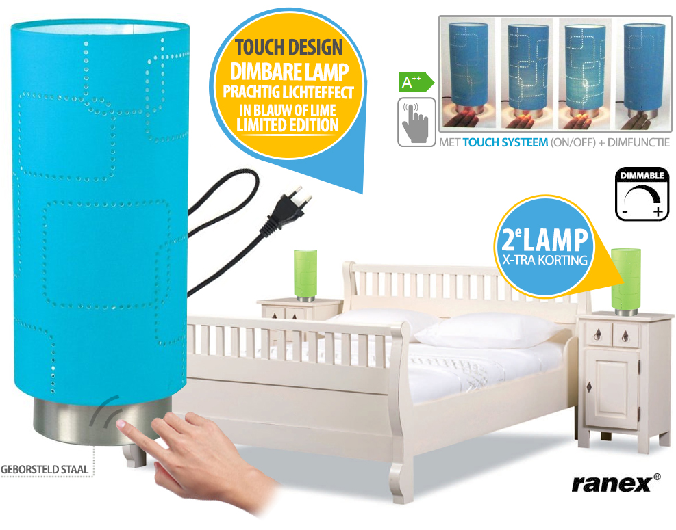 Click to Buy - Dimbare Touch Design Lamp ( ** OP=OP ** ) Click to Buy - Dimbare Touch Design Lamp ( ** OP=OP ** )