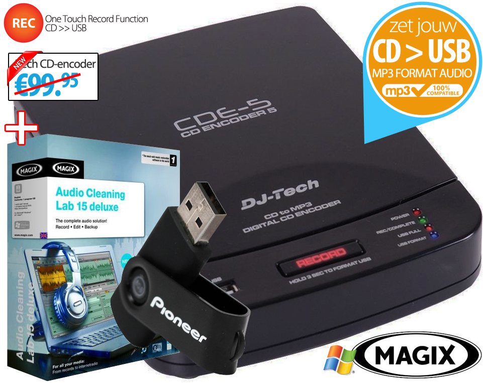 Click to Buy - DJ-Tech CD/USB + Pioneer USB (optie) Click to Buy - DJ-Tech CD/USB + Pioneer USB (optie)