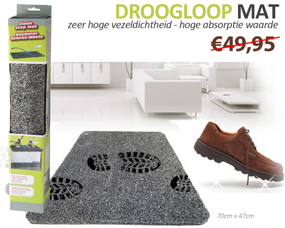 Click to Buy - Droogloopmat 70 x 47 cm