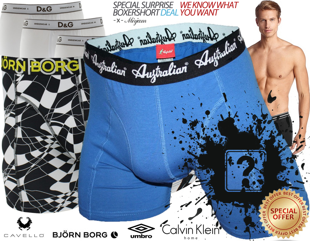 Click to Buy - Duo-Pack Topmerk Boxer Shorts OP=OP (!!) Click to Buy - Duo-Pack Topmerk Boxer Shorts OP=OP (!!)