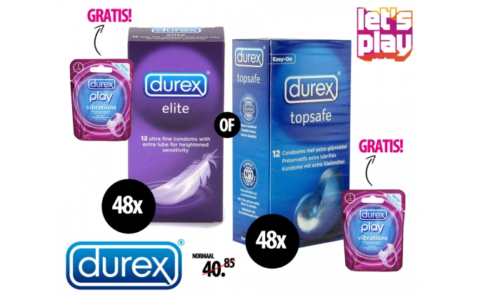 Click to Buy - Durex Elite of Topsafe Mega Pakket Click to Buy - Durex Elite of Topsafe Mega Pakket