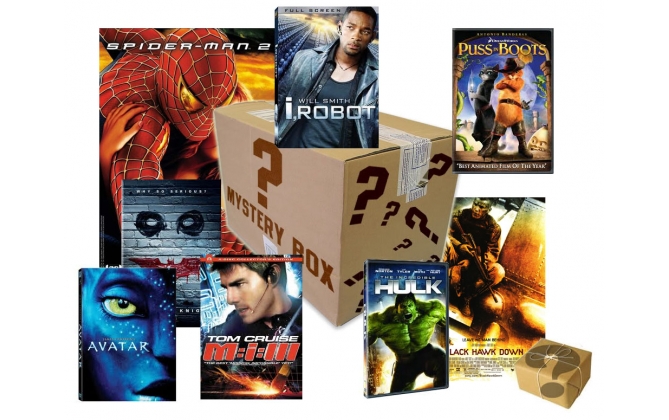 Click to Buy - DVD Mystery Box - Actie en Adventure Click to Buy - DVD Mystery Box - Actie en Adventure