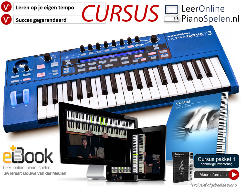 Click to Buy - e-Cursus Piano Spelen (+ Video Handleiding)