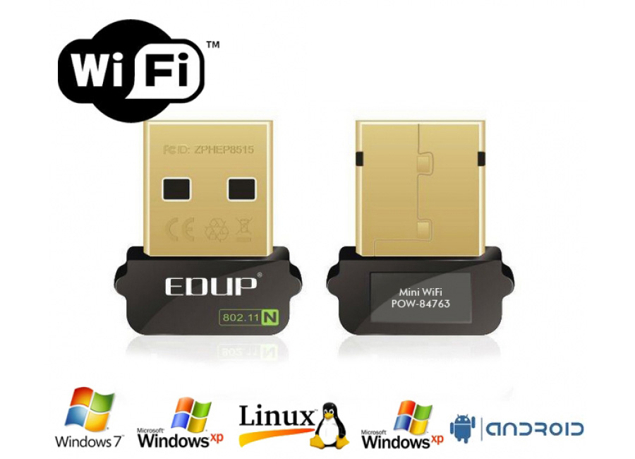 Click to Buy - EDUP USB WiFi Mini-adapter