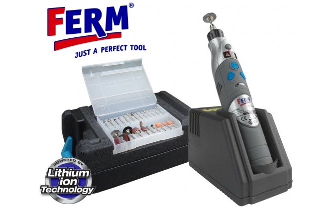 Click to Buy - FERM Li-Ion The Multitool + Koffer