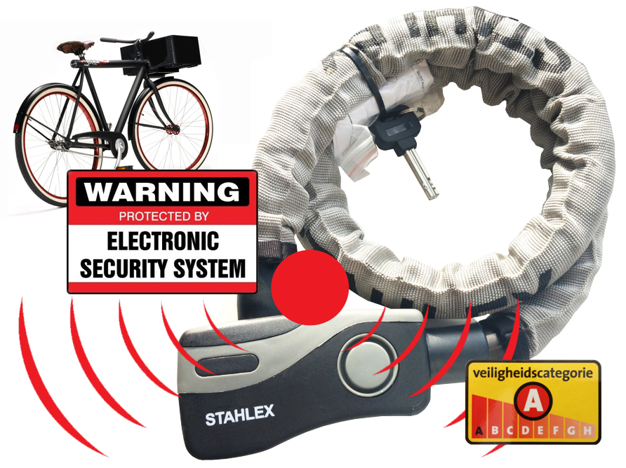 Click to Buy - Fiets / Brommerslot met echt Alarm Click to Buy - Fiets / Brommerslot met echt Alarm