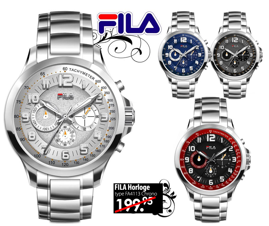 Click to Buy - Fila Chronograaf Horloge Click to Buy - Fila Chronograaf Horloge