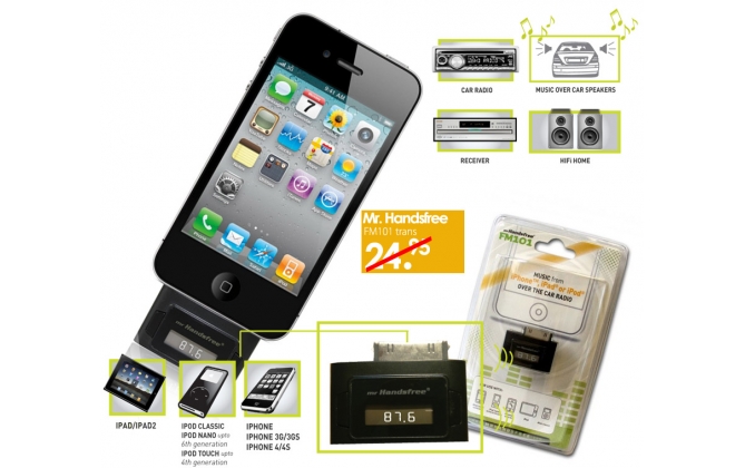 Click to Buy - FM 101 Transmitter for Apple Click to Buy - FM 101 Transmitter for Apple