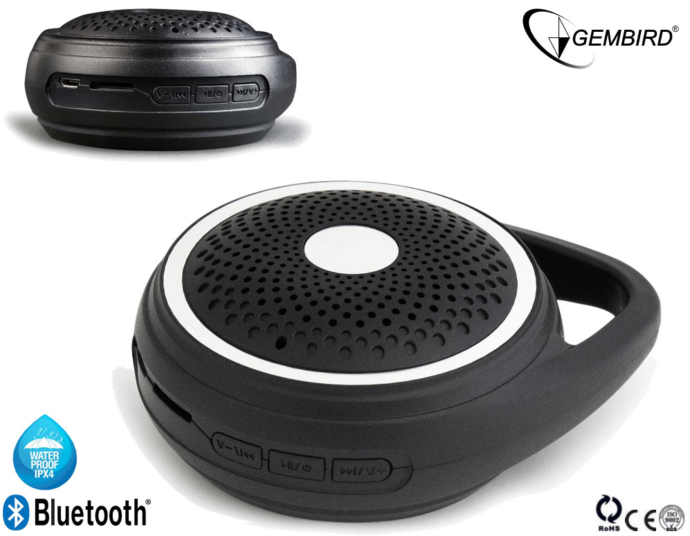Click to Buy - Gembird Spatwaterdichte Bluetooth Speaker