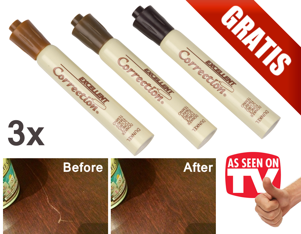 Click to Buy - ** GRATIS ** 3-pack Meubelreparatie pennen Click to Buy - ** GRATIS ** 3-pack Meubelreparatie pennen