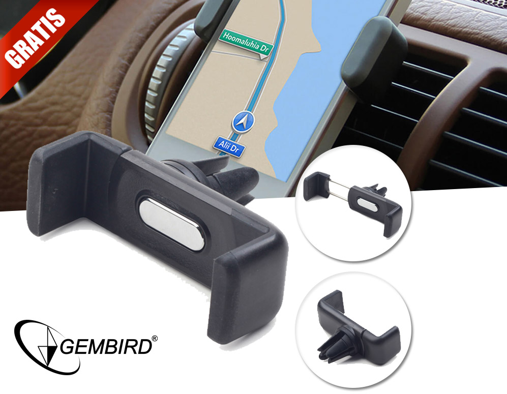 Click to Buy - GRATIS! Gembird Universele Telefoonhouder Click to Buy - GRATIS! Gembird Universele Telefoonhouder