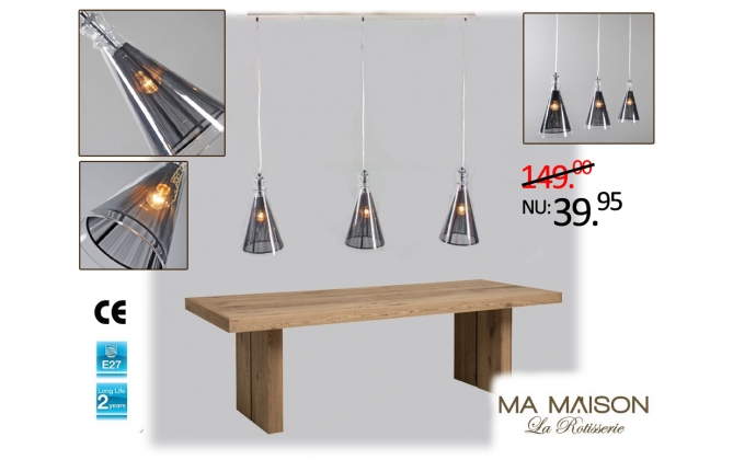 Click to Buy - Hanglamp Turriet III - Ma Maison