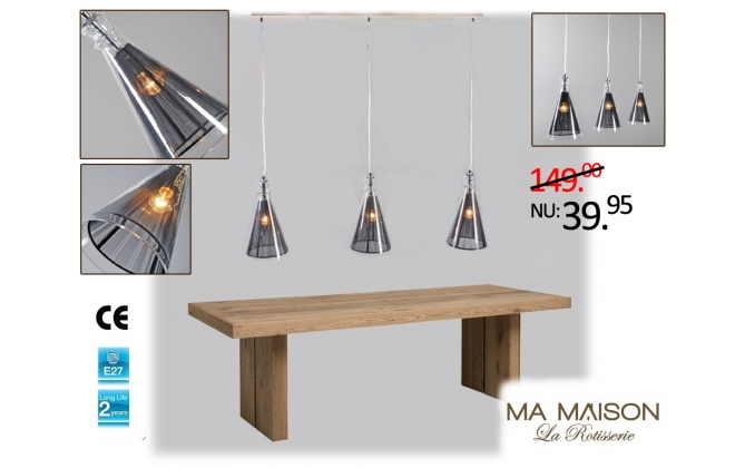 Click to Buy - Hanglamp Turriet III - Ma Maison Click to Buy - Hanglamp Turriet III - Ma Maison