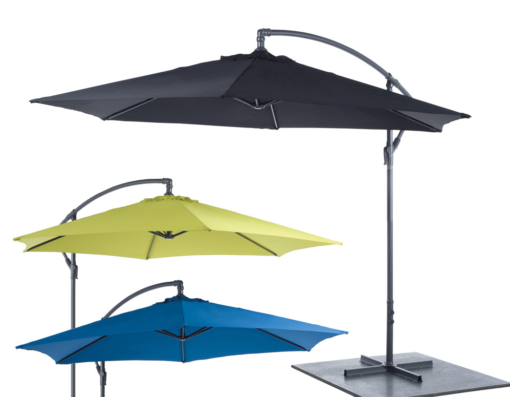 Click to Buy - Hangparasol - Verkrijgbaar in 4 kleuren